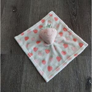 Lucky Moon Sweet Strawberry Security Blanket